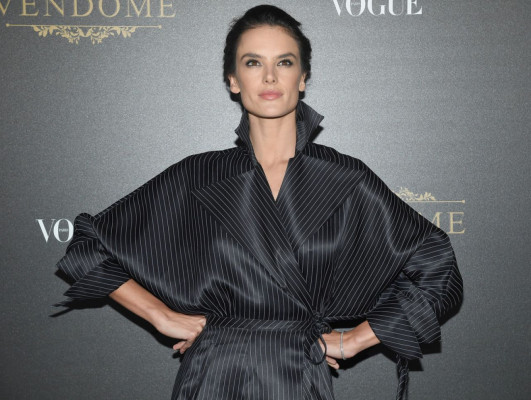 Alessandra Ambrosio – Vogue Party at Paris Fashion Week in Paris