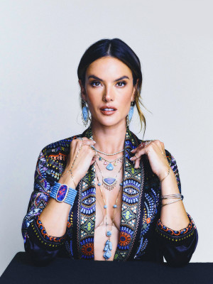 Alessandra Ambrosio ~ Jacquie Aiche Nov Dec 2022