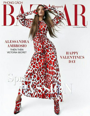 Alessandra Ambrosio – Harper’s Bazaar Vietnam February 2019