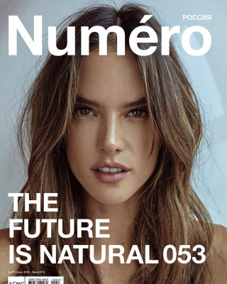 Alessandra Ambrosio – Numero Russia Autumn 2018/Winter 2019