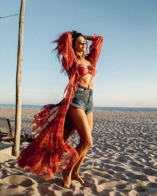 Alessandra Ambrosio in a Bikini 01/16/2020