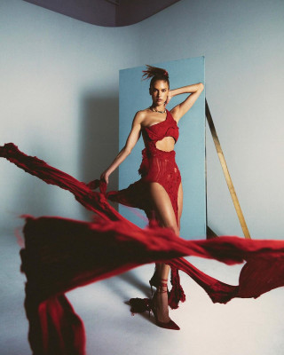 Alessandra Ambrosio for Ocean Drive Magazine December 2023