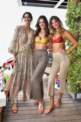 ALESSANDRA AMBROSIO at Carnaval Celebration Hosted by Gal Floripa in Rio De Jane