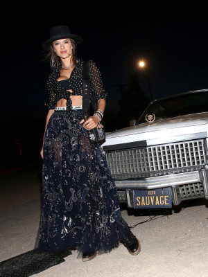 Alessandra Ambrosio – Dior Sauvage Party in Pioneertown