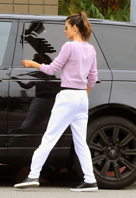 Alessandra Ambrosio – Out in Brentwood