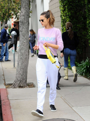 Alessandra Ambrosio – Out in Brentwood