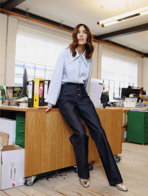 ALEXA CHUNG in L’Officiel Paris, March 2020