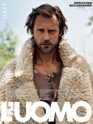 Alexander Skarsgård for L'Uomo Vogue // 2020