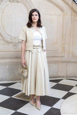 Alexandra Daddario -Christian Dior Haute Couture FW 2023/24 Show at PFW 07/03/23