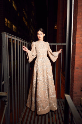Alexandra Daddario by Jeff Thibodeauco for Elle at GIG in New York 11/09/2022