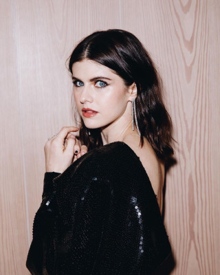 Alexandra Daddario by Tyrell Hampton for YSL Beauty at VFOP in LA 03/12/2023