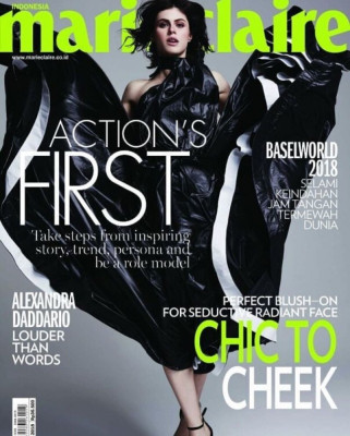 Alexandra Daddario for Marie Claire Magazine, Indonesia May 2018