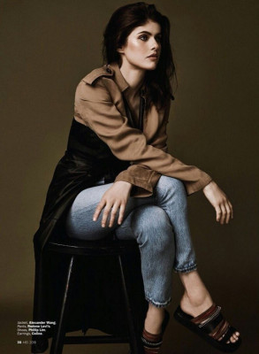 Alexandra Daddario in Marie Claire Magazine, Indonesia May 2018