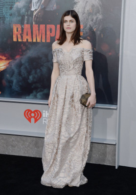 Alexandra Daddario - “Rampage” Premiere in Los Angeles
