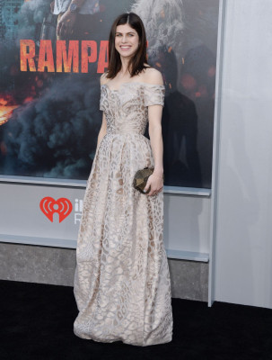 Alexandra Daddario - “Rampage” Premiere in Los Angeles