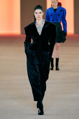 Alexandra Micu - Balmain Autumn/Winter 2020 Fashion Show in Paris
