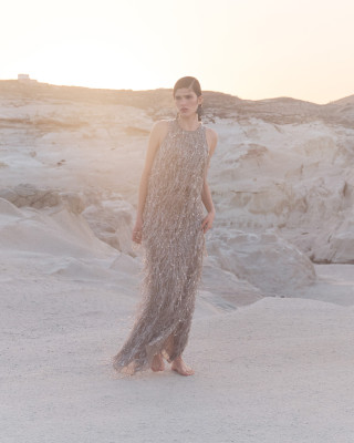 Alexandra Micu for Brunello Cucinelli SS 2025