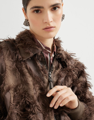 Alexandra Micu for Brunello Cucinelli Fall 2025