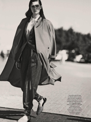 Alexandra Micu for Elle Italia by  Adriano Russo