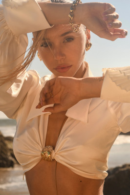 Alexis Ren for Galore Magazine August 2024