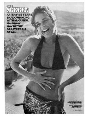 Ali MacGraw pic #380053