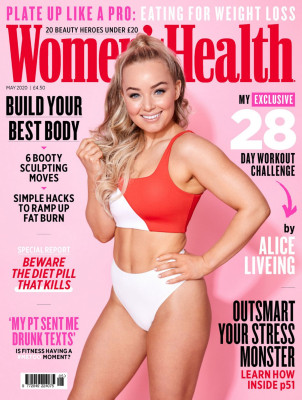 ALICE LIVEING in Women’s Health Magazine, UK May 2020