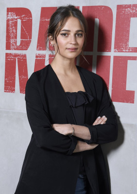 Alicia Vikander - Tomb Raider Photocall in Stockholm 03/08/2018