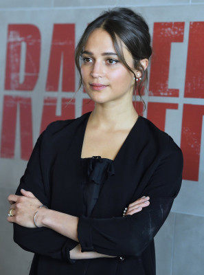 Alicia Vikander - Tomb Raider Photocall in Stockholm 03/08/2018