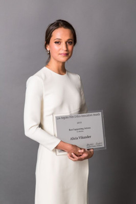 Alicia Vikander by Matt Harbich for LA Film Critics Association Awards 01/09/16