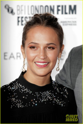 Alicia Vikander - &#039;Earthquake Bird&#039; Premiere at London Film Festival 10/10/2019
