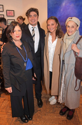 Alicia Vikander - Irene Petrafesa Art Exhibit in London 12/10/2019