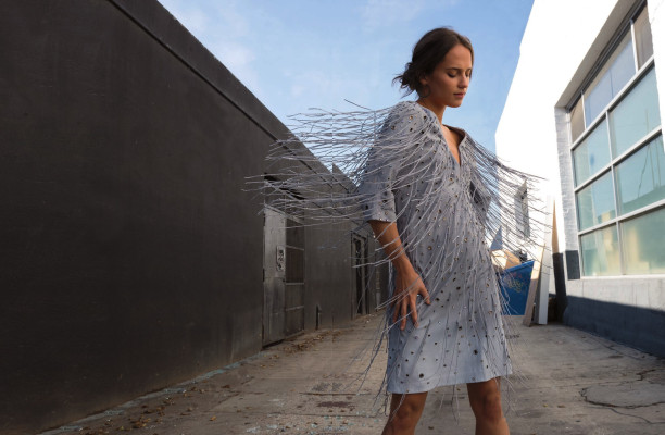 Alicia Vikander by Greg Williams for American Way (2018)