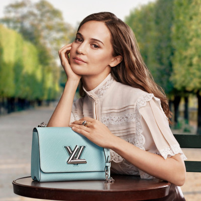 Alicia Vikander by Craig McDean for Louis Vuitton New Classics Handbags F/W 2020