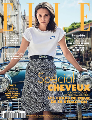 Alicia Vikander by Matthew Brookes for Elle France (2020)