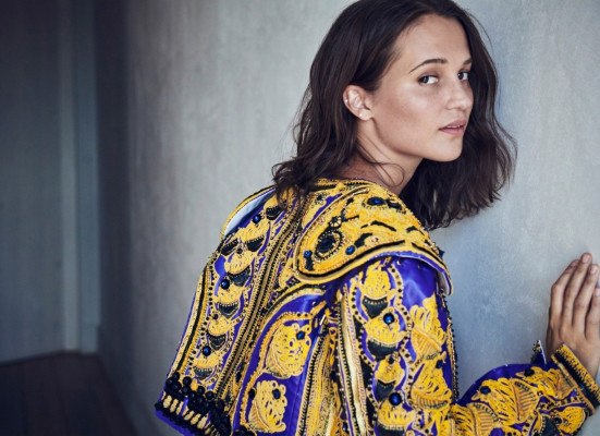 Alicia Vikander by Matthew Brookes for Elle France (2020)