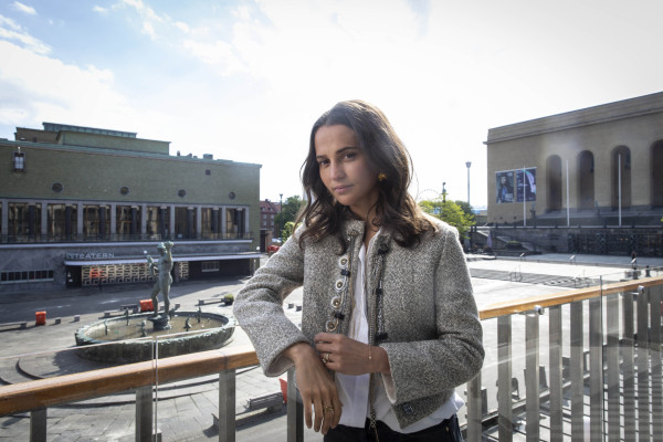 Alicia Vikander by Peter Claesson for Sten A Olsson Foundation Scholarship 2021