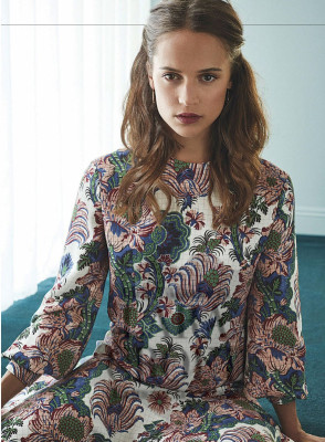 Alicia Vikander by Carter Smith for &#039;Tomb Raider&#039; Promo Photoshoot 02/27/2018