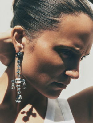 Alicia Vikander for Elle UK September issue 2024