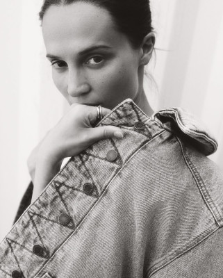 Alicia Vikander for Elle UK September issue 2024