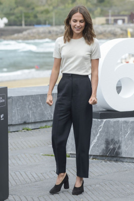 Alicia Vikander – “Submergence” Photocall – 65th San Sebastian Film Festival