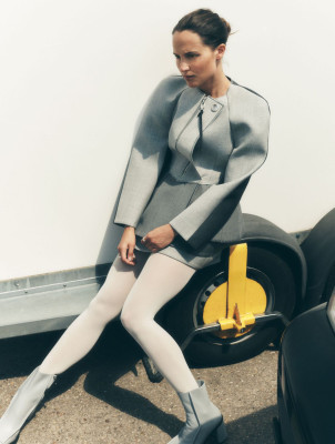 Alicia Vikander for Elle UK, September 2024