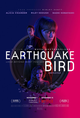 Alicia Vikander – “Earthquake Bird” Poster and Photo