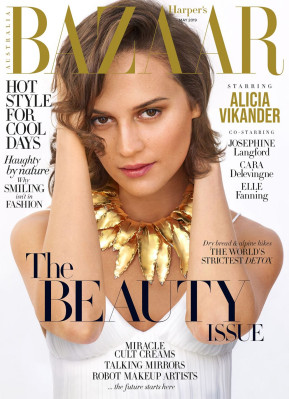 Alicia Vikander – Harper’s Bazaar Australia May 2019 Cover
