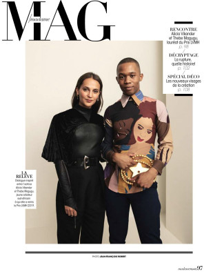 ALICIA VIKANDER in Mafame Figaro, October 2019