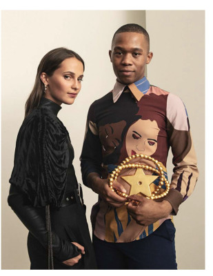 ALICIA VIKANDER in Mafame Figaro, October 2019