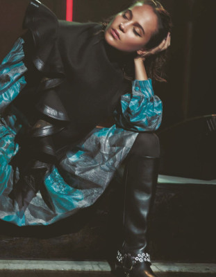 ALICIA VIKANDER in Vogue Magazine Japan, October 2019