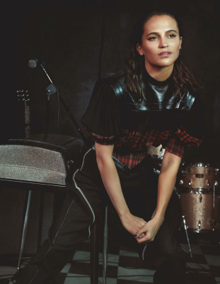 ALICIA VIKANDER in Vogue Magazine Japan, October 2019