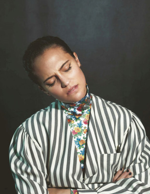 ALICIA VIKANDER in Vogue Magazine Japan, October 2019
