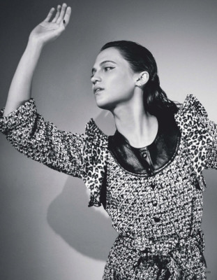 ALICIA VIKANDER in Vogue Magazine Japan, October 2019