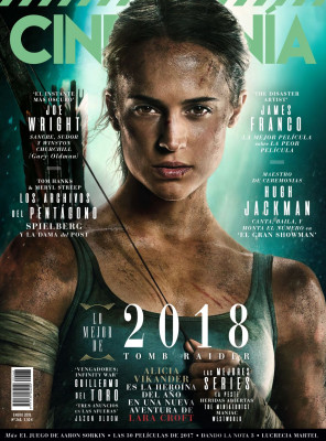 Alicia Vikander in Cinemania Magazine, January 2018
